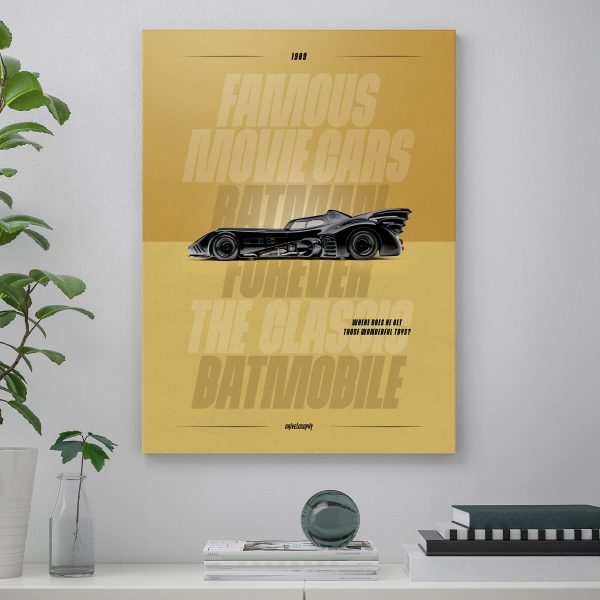 Batman Batmobile Poster