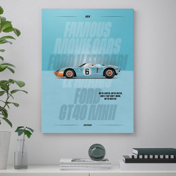 Ford v Ferrari Poster
