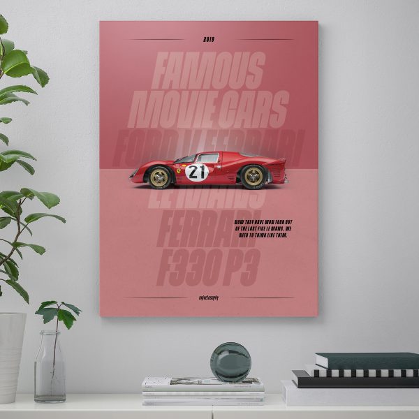 Ford v Ferrari Poster