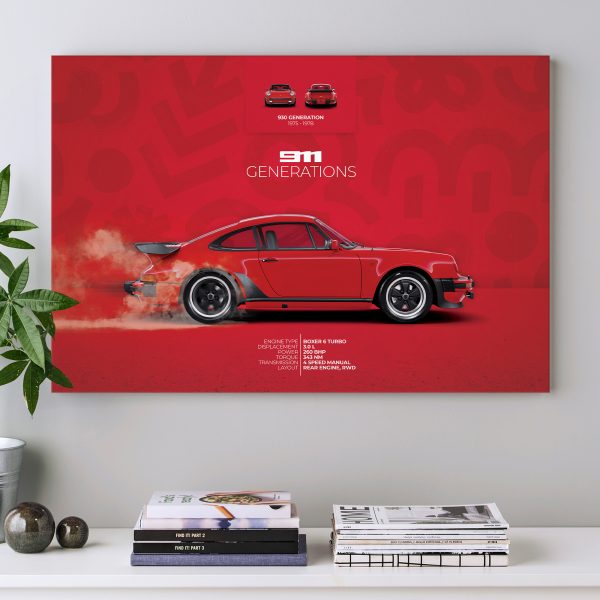 Porsche 911 Turbo Type 930 Poster