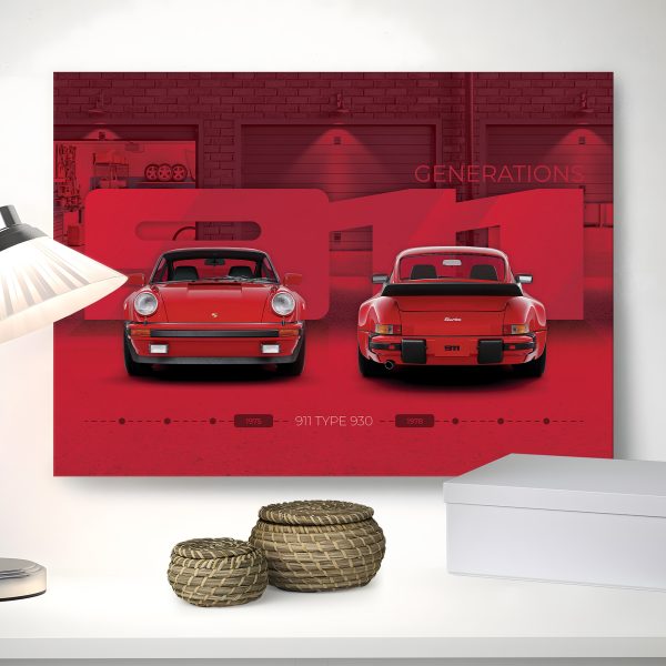 Porsche 911 Turbo Type 930 Poster
