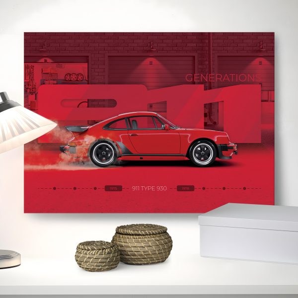 Porsche 911 Turbo Type 930 Poster