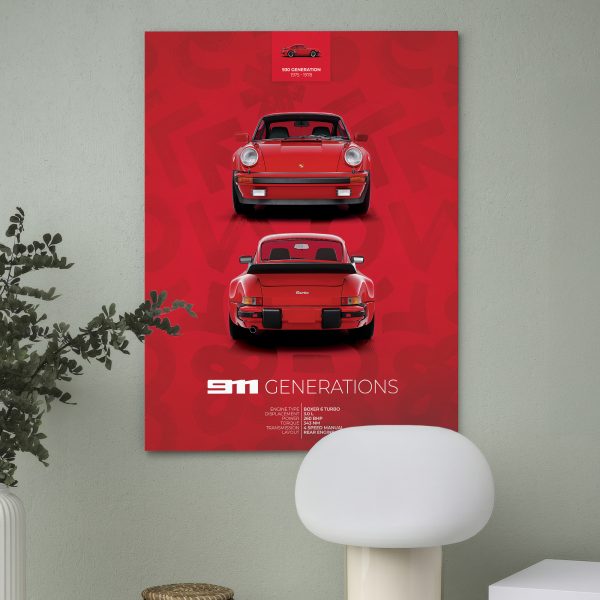 Porsche 911 Turbo Type 930 Poster