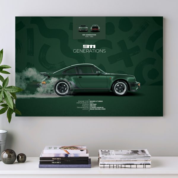 Porsche 911 Turbo Type 930 Poster