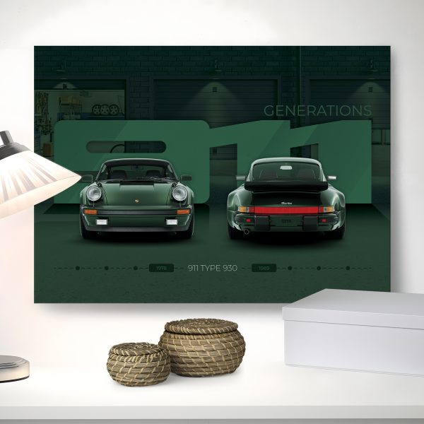Porsche 911 Turbo Type 930 Poster