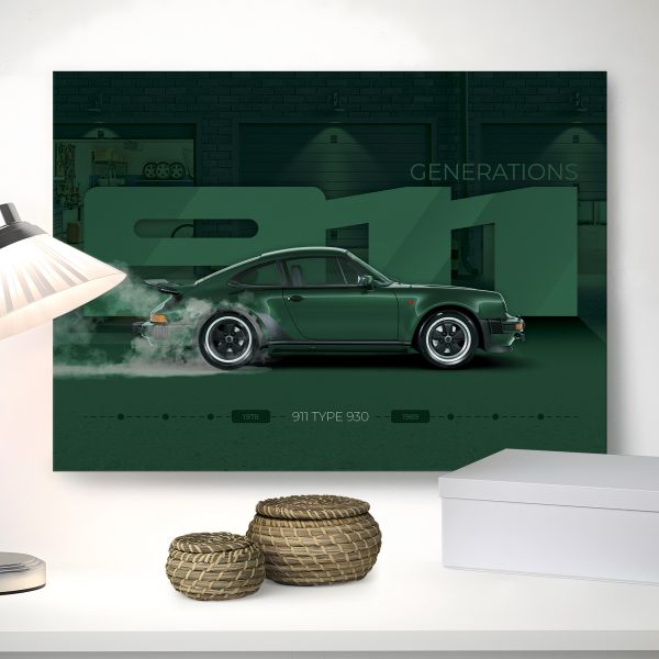 Porsche 911 Turbo Type 930 Poster