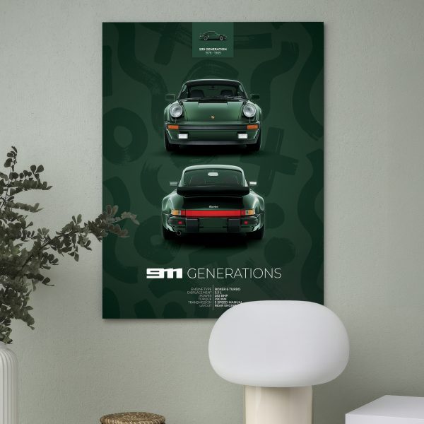 Porsche 911 Turbo Type 930 Poster