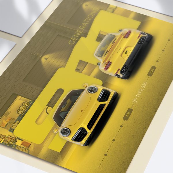 Porsche 911 Turbo Type 991 Poster - Image 2