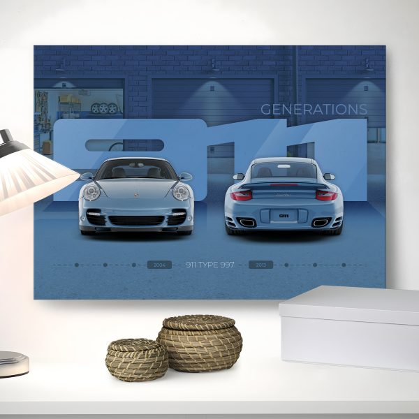 Porsche 911 Turbo Type 997 Poster