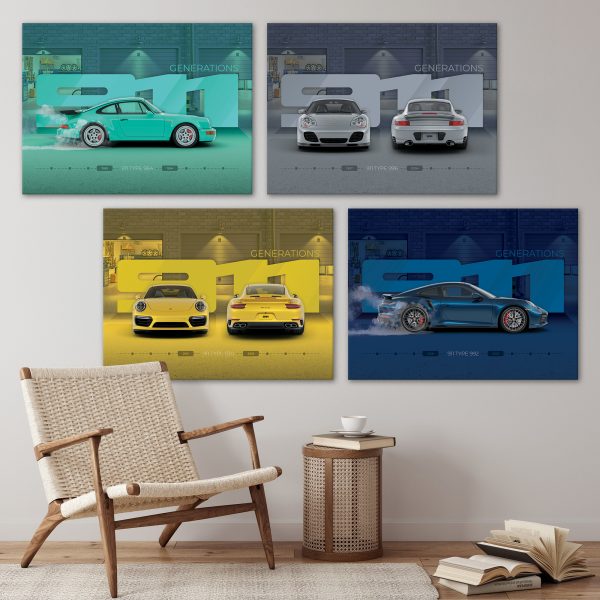 Porsche 911 Turbo Type 930 Poster - Image 4