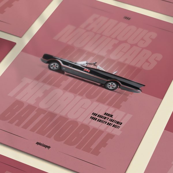 Batman Batmobile Poster - Image 2