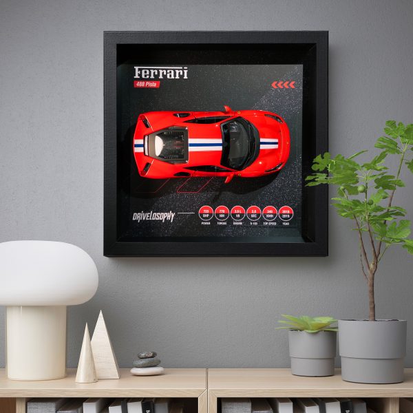 Ferrari 488 Pista 3D Frame