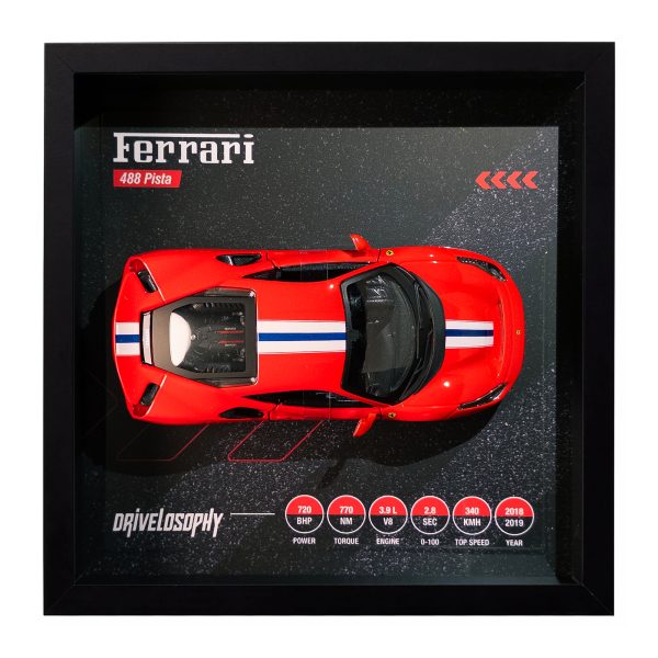 Ferrari 488 Pista 3D Frame - Image 6