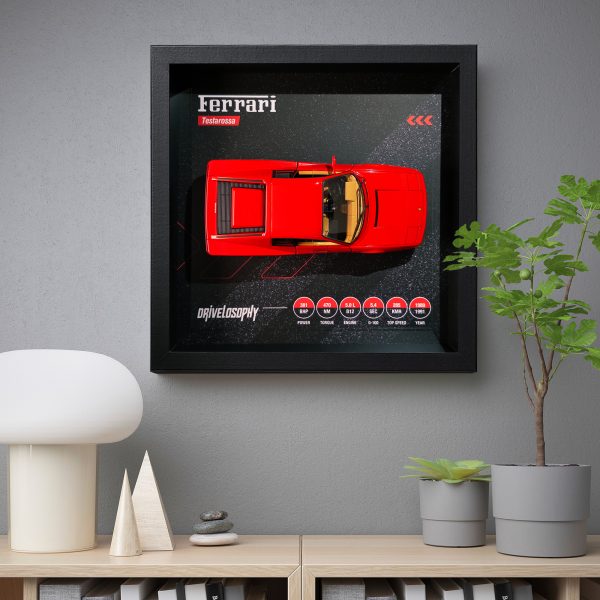 Ferrari Testarossa 3D Frame