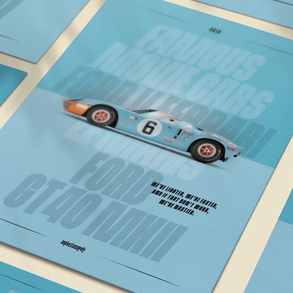 Ford v Ferrari Poster - Image 2